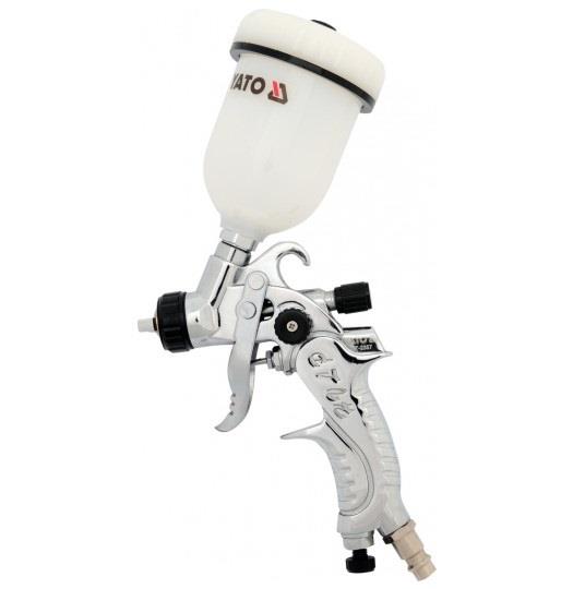 Yato professional HVLP air spray gun with fluid cup 1,5 mm; 0.6 L 